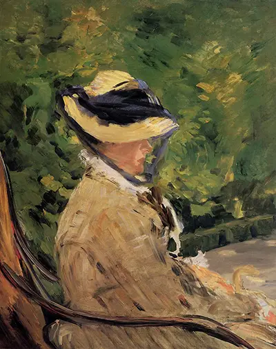 Madame Manet at Bellevue Edouard Manet